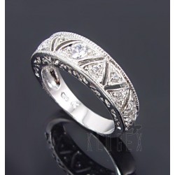 Ezüst Gyűrű Cirkónia Drágakővel 