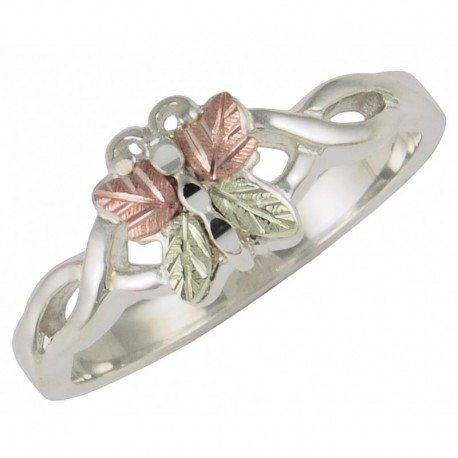 Amerikai Black Hills Női Ezüst Pillangó Gyűrű